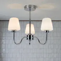 Marina IP44 3 Light Ceiling Polished Chrome MAR03CH