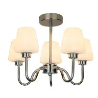 Marina IP44 5 Light Ceiling Polished Chrome MAR05CH