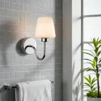 Marina IP44 Single Polished Chrome Wall Light MAR01CHWL