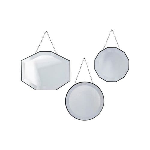 Matt black 3 scatter mirrors FOE109618
