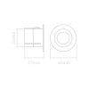 MAXI LED-MAXI-KIT White or Warm White or Blue IP67