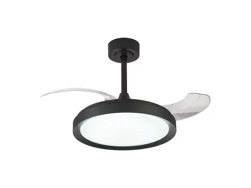 Mistral Mini LED Dimmable Ceiling Light Remote Control Black