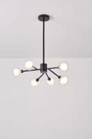 Mua 6 Light Semi Flush Matt Black CSBBL14601B
