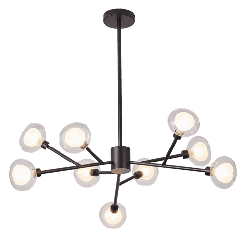 Mua 9 Light Semi Flush Matt Black CSBBL14602B