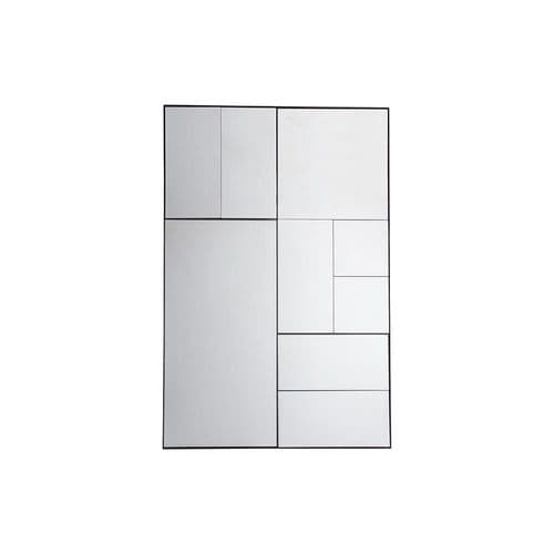 Multi glass panel rectangle mirror FOE109537