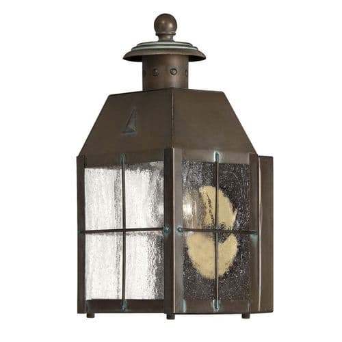 Nantucket 1 Light Extra Small Wall Lantern/QN-NANTUCKET-XS-AS