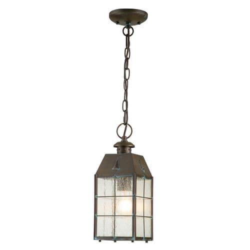 Nantucket 1 Light Medium Chain Lantern/QN-NANTUCKET8-M-AS
