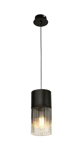 Orel Black Glass Pendant Light LL8710