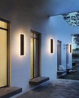 Outdoor Waterproof LED Linear Wall Light  With CCT 30cm ELKL16130S