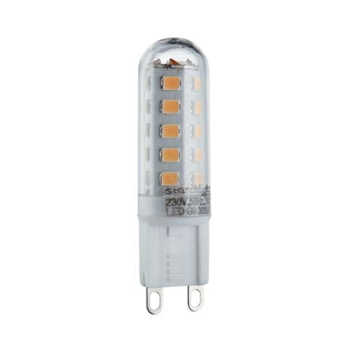 Pack 10 G9 Lamp - 3W, 300 Lumens, Warm White