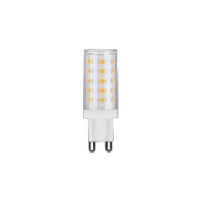 Pack 10 Led Lamps Dimmable, Frosted G9 Led Bulb - 4W, Warm White