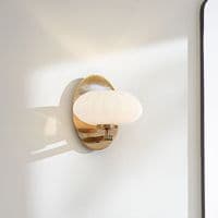Pim 1 Light Wall Light - Fox Gold QN-PIM1-FXG