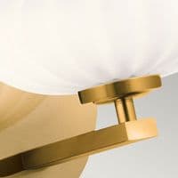 Pim 1 Light Wall Light - Fox Gold QN-PIM1-FXG
