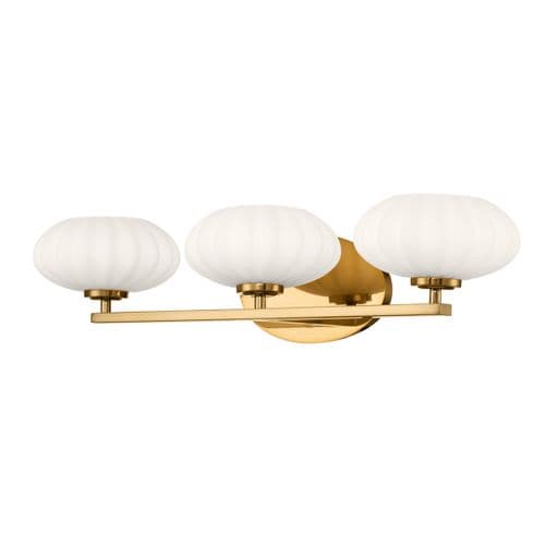 Pim 3 Light Wall Light - Fox Gold QN-PIM3-FXG