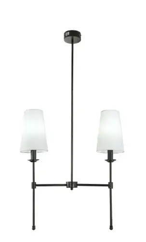Serine 2 Lamps white shades LL8825