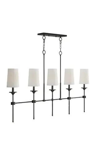 Serine 5 Lamps white shades LL8822