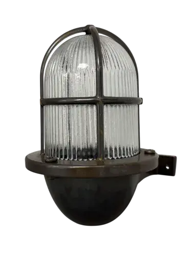 Small Wall Lantern Uplight (Antique Brass)