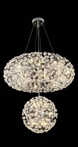Snow rich gold pendant light LL8775