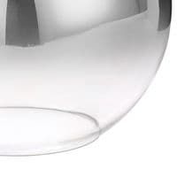 SPECIAL ITEM Barcelona 2m 3 Light Round With Smoke Fade Glass,3 x E27,Black Chrome/Smoked/Matt Black