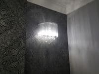 Spirit 8 Light Flush Fitting with Crystal Drops GSBFL2160/8