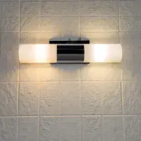 Talia IP44 2 Light Polished Chrome Wall Light TAL02CHWL