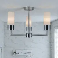 Talia IP44 3 Light Polished Chrome Ceiling Light TAL03CH