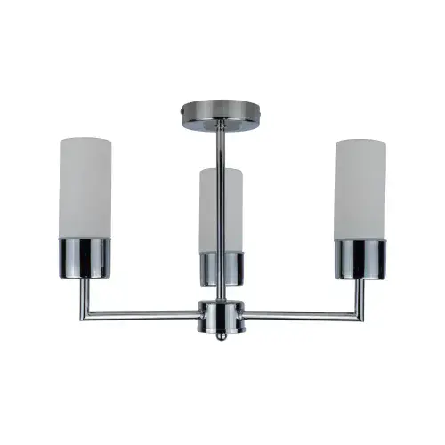 Talia IP44 3 Light Polished Chrome Ceiling Light TAL03CH