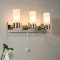 Talia IP44 3 Light Polished Chrome Wall Light TAL03CHWL