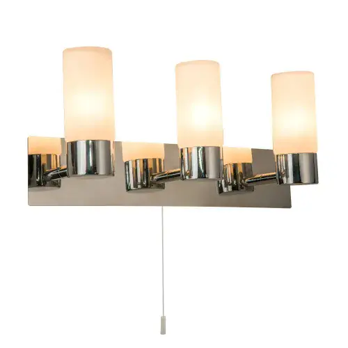 Talia IP44 3 Light Polished Chrome Wall Light TAL03CHWL