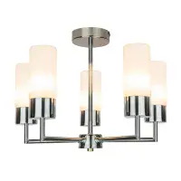 Talia IP44 5 Light Polished Chrome Ceiling Light TAL05CH