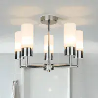 Talia IP44 5 Light Polished Chrome Ceiling Light TAL05CH