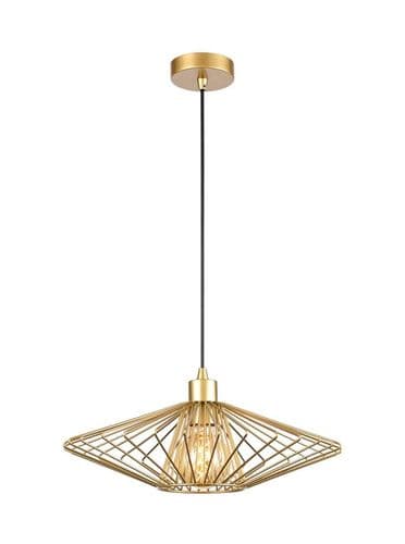 Thatch Pendant Gold Small GSBPCH438