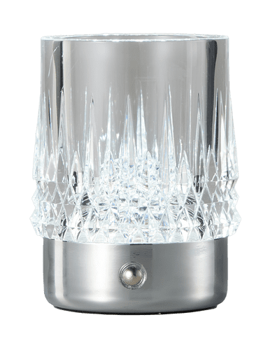 Tilly Chrome Rechargeable Touch Dimmerable Table Lamp with CCT CSB1455C