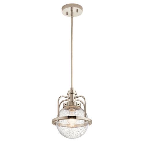 Triocent 1 Light Pendant/ Semi - Polished Nickel QN-TRIOCENT-P-PN