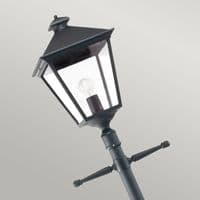 Turin Grande 1 Light Signal Post TG5-BLACK