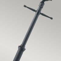 Turin Grande 1 Light Signal Post TG5-BLACK