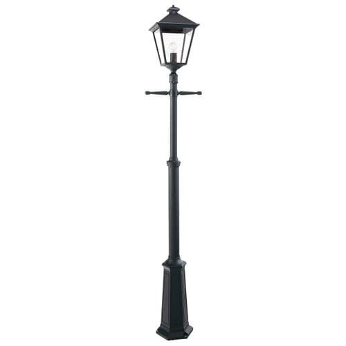 Turin Grande 1 Light Signal Post TG5-BLACK