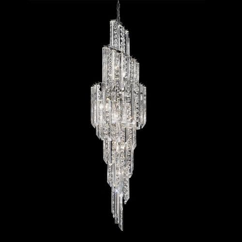 Valentina Large 11 Light Stairwell Chandelier Max 3.6m Drop GSBFL2264/11