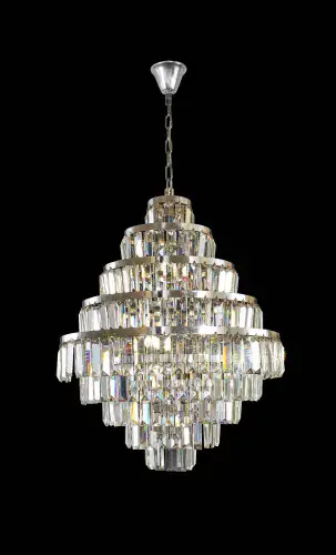 Victoria Crystal diamond-shaped Radiant Chandelier LL8965
