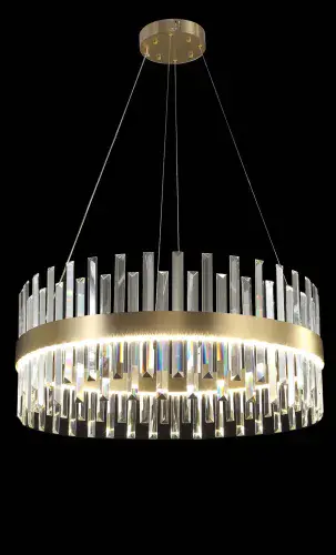 Victoria polished gold hanging light Chandelier LL7200