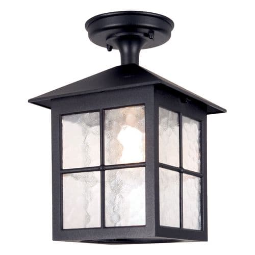 Winchester 1 Light Porch Lantern BL18A-BLACK