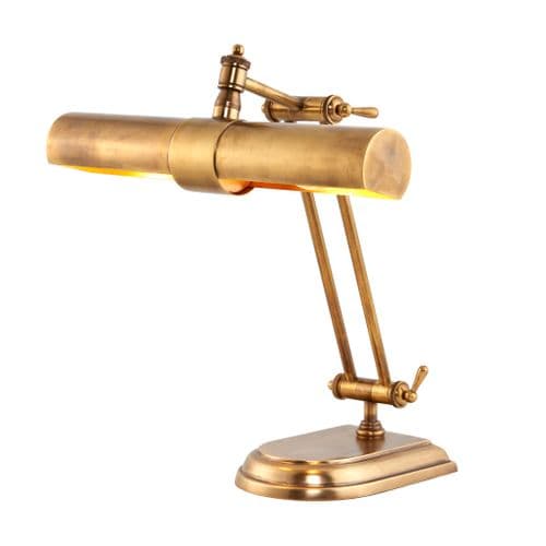 Winchester table light Made from solid brass