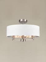 Windsor 3lt Pendant Satin Nickel GSBFL2492-3