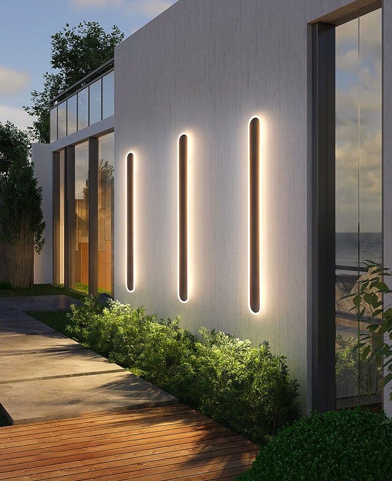 Colour Changing Outside Outdoor Wall Lights Modern and contemporay outdoor lighting