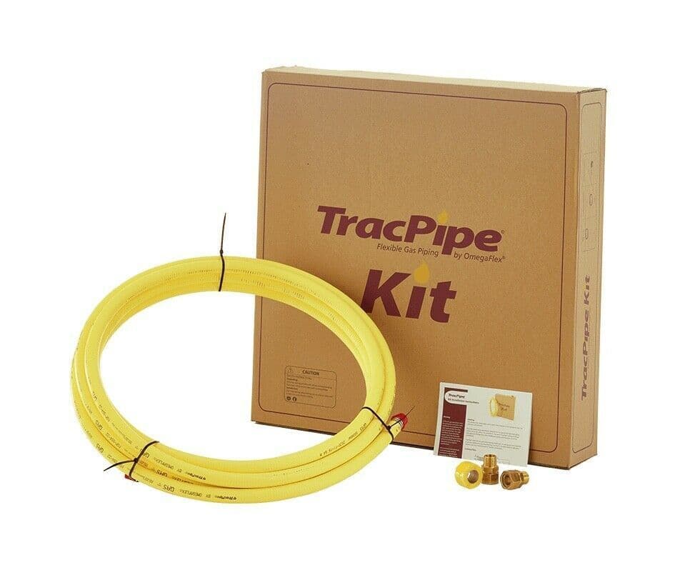 10m x DN22 OmegaFlex TracPipe stainless steel gas pipe kit 22mm FGP22