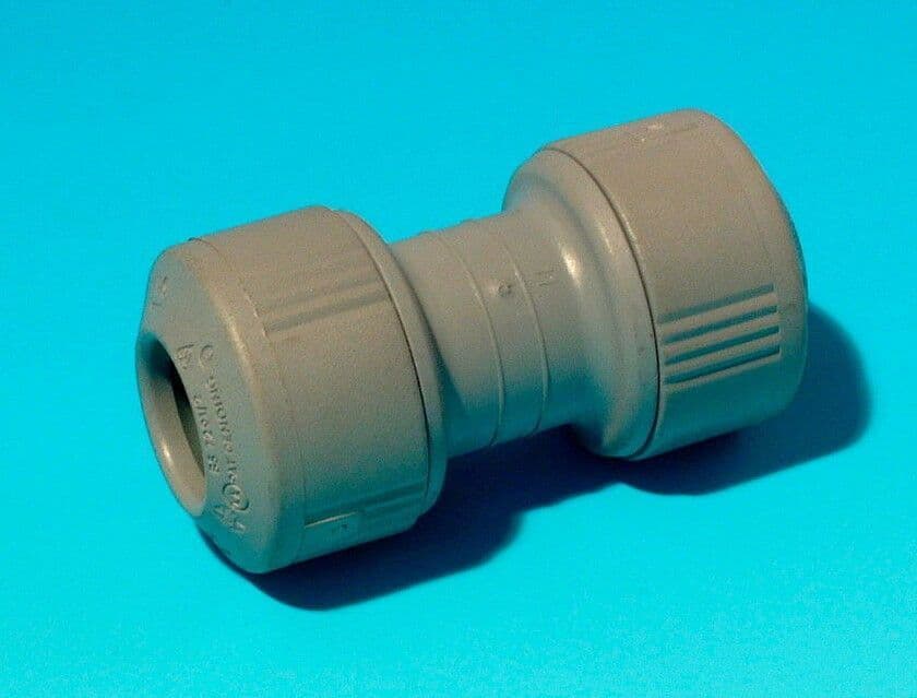 5 x Hepworth Hep2O 10mm straight connectors Hep20 push fit couplers unions