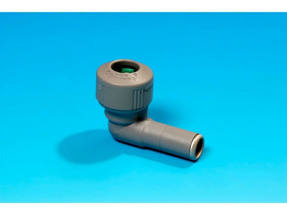 5 x Hepworth Hep2O push fit 10mm spigot elbows Hep20 stem bends elbow