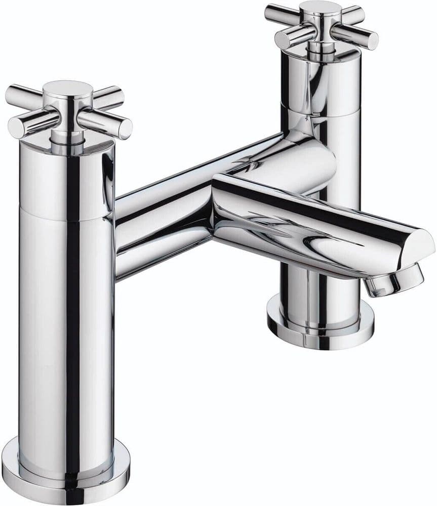 Bristan Decade quarter turn bath filler tap in chrome DX BF C DXBFC