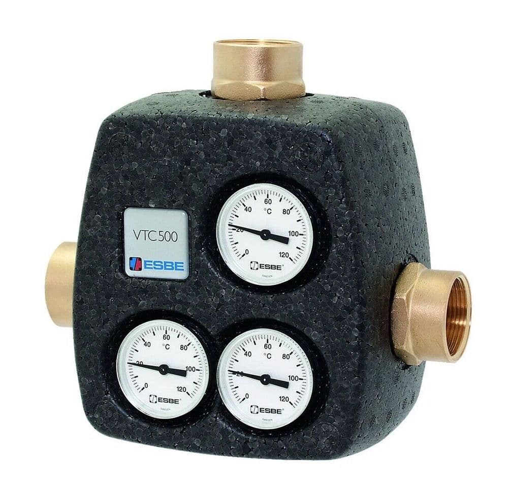 Esbe thermostatic load valve with 2" connections VTC530 series 60 C