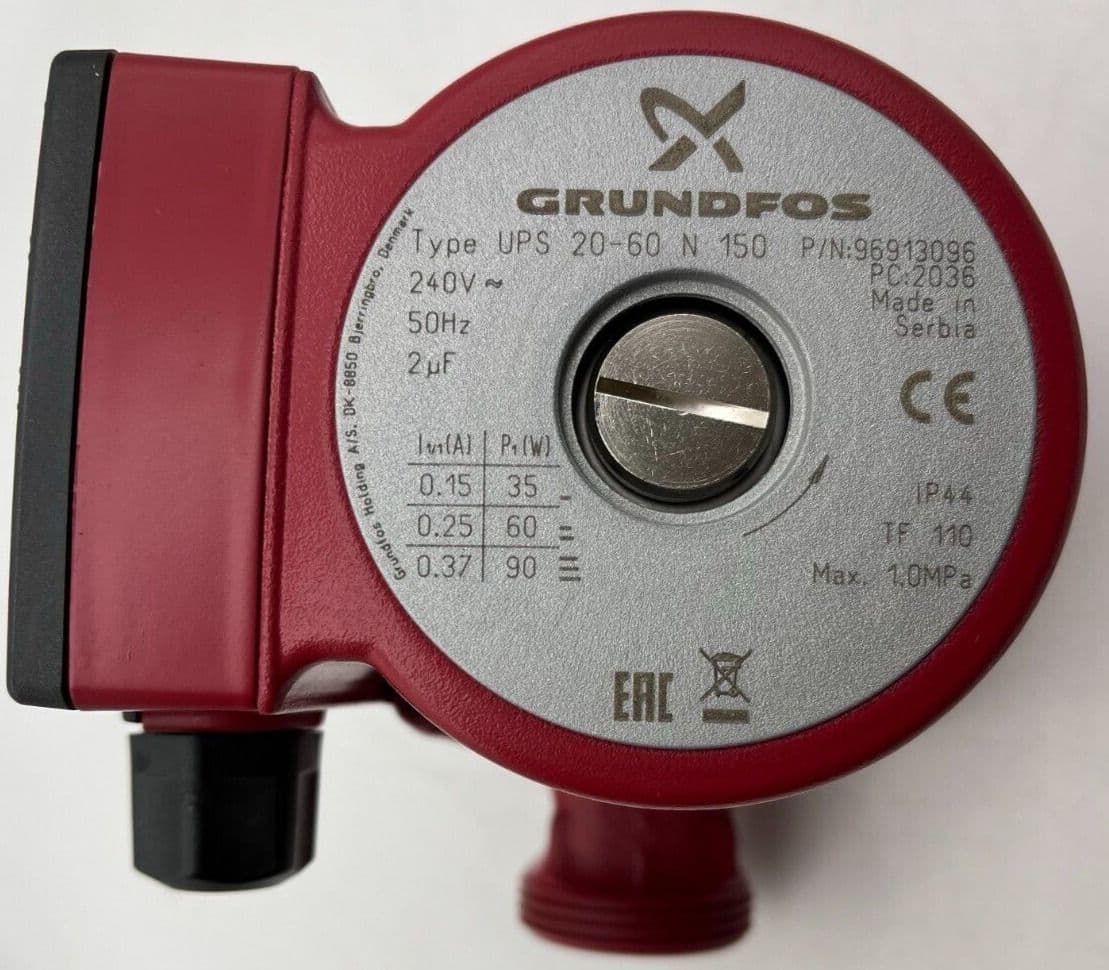 Grundfos circulating pump for drinking water only UPS 2060 N 150 96913096